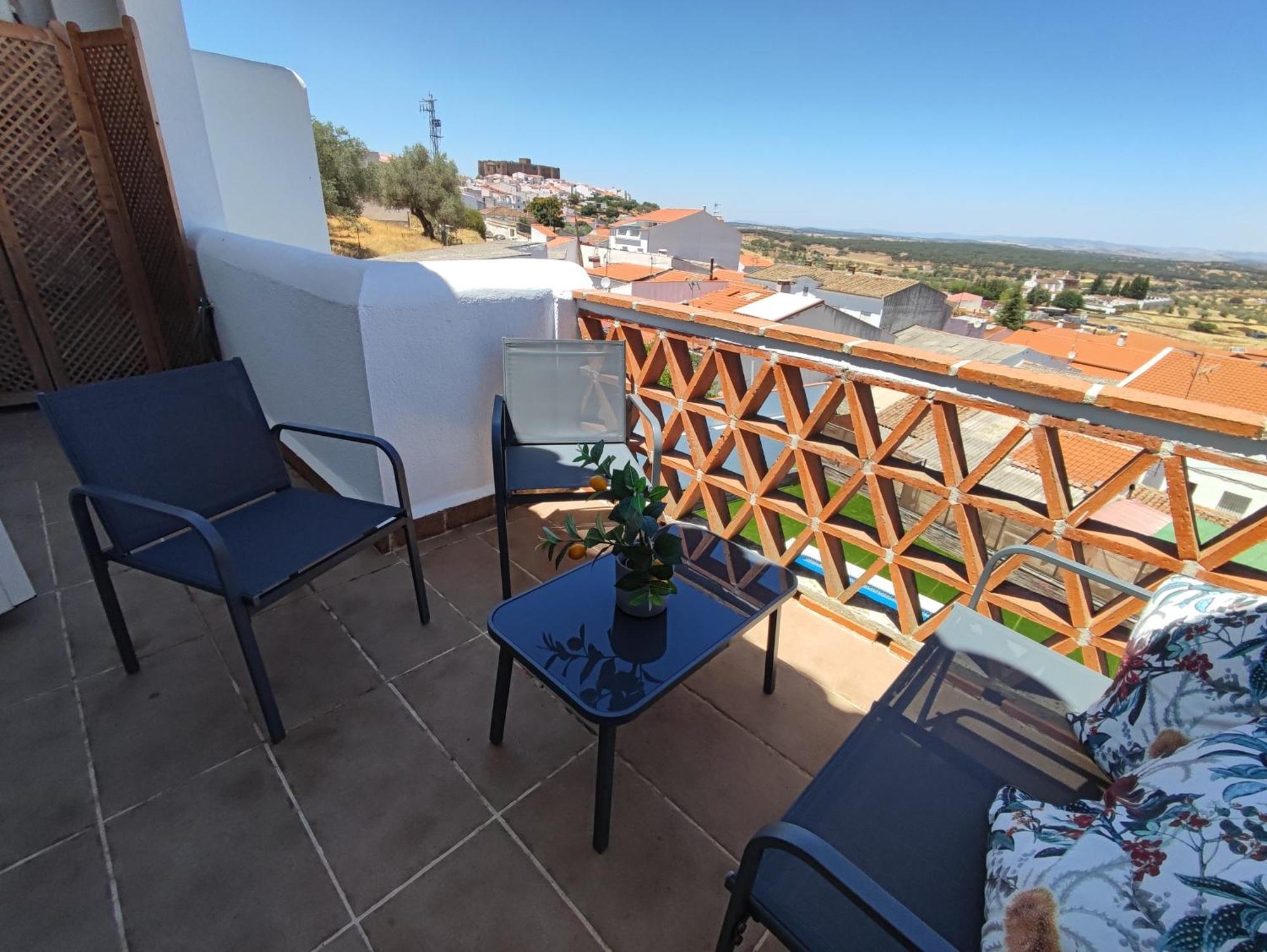 La Martela De Segura Apartamento Rural Piscina Segura de León Buitenkant foto